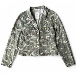 Levi Strauss Tab Twills California Limited Camo Women’s Studded Jacket Size L